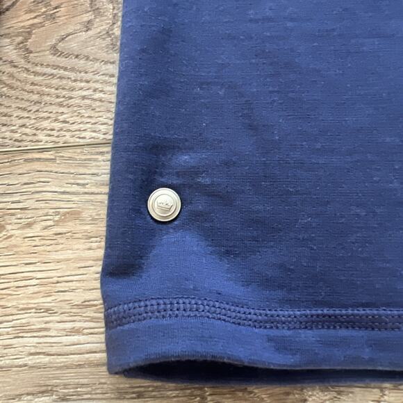 Peter Millar Sweater Mens S Blue 1/4 Zip Pullover Merino Wool Blend Outdoors NWT - Picture 9 of 12